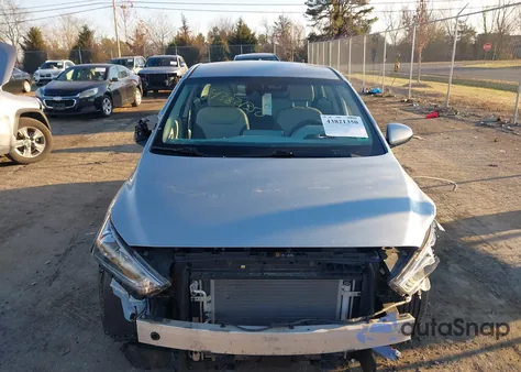 2020 Hyundai Ioniq Hybrid Blue z USA, uszkodzony, nr VIN KMHC65LC2LU241789